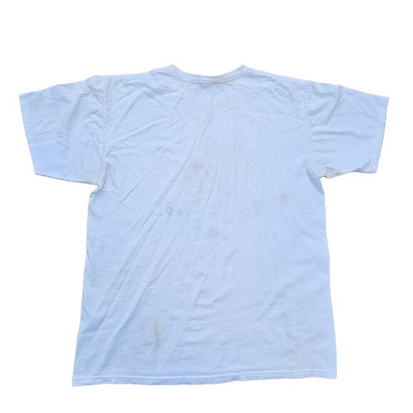 Penn State Happy Valley Tshirt White Unhappy Valley Coach Joe Paterno Football L - Picture 9 of 10